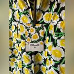 Diane Von Furstenberg  Target DVF  Yellow   Floral Windbreaker Photo 5