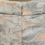 St. John ππ Formal High Waisted Jacquard Floral Embroidered Ball Skirt 12 NWOT Photo 4