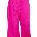 Briggs New York NWT Cropped Length Stretch Hot Pink Pant Photo 0