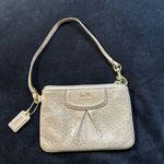 Coach Lightly Used  Champagne Gold Wrislet Photo 0