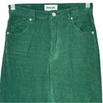 ROLLA’S East Coast High Rise Flare Green Corduroy Pants Size 26 Photo 4