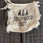 Beachwood Kaftan Jumpsuit Charcoal Gray Oversized O/S Cotton Gauze Size undefined Photo 6