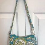 Vera Bradley Turkish Flower print paisley purse green white Photo 1