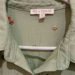 Fig + Flower Green Floral Maxi Dress XL Photo 2