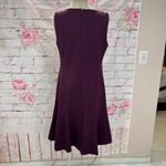 Carlisle New York sleeveless purple a line dress with zippers on pleats of hemli Photo 6
