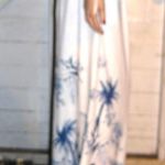 Panama Jack White Blue Linen Wide Leg Pants L NWT Photo 6