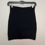 BCBG Silvie Bodycon Mini Skirt Black Size S Photo 4