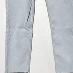 ASOS New Design Raw Hem Skinny Jeans Vintage Light Wash Stretch Denim Size 28 Photo 6
