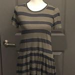 Stateside Striped Peplum Top Photo 0
