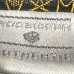 Rocawear VTG M Black Bodycon Dress Gold Zippers Chains Y2K Streetwear Glam Photo 8