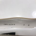 Stuart Weitzman  Women’s Color Block Orange Satin Beige Square Toe Block Heels Photo 8