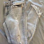Dollhouse White Ripped Skinny Jeans Photo 3