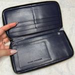Marc Jacobs  Navy Blue Zip Around Wallet Photo 2