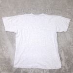 Vintage 80s Heather Grey Heart Bunny T Shirt Single Stitch USA Made size Large Gray Photo 7