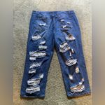 SheIn Curve Distressed Jeans Womens Size 4XL NWT High Rise Photo 9