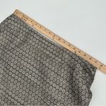 Charter Club Pencil Skirt 14 Women Shiny Gold Knee Length Metallic Lined Photo 3