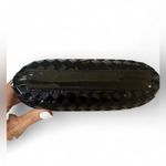 Vintage J & S Original 1960s Black Patent Woven Convertible Bag Photo 3