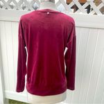 Cable & Gauge  Dryberry Velour Sweatshirt Photo 9
