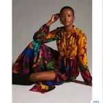 Anthropologie  Siddhartha Bansal Button-Front Tiered Floral Maxi Dress Si… Photo 5