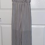 Sky+Sky Striped Jumpsuit Black Size L Photo 0