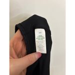 Aerie Swimsuit Womens Medium Ribbed Cut Out One Piece Black Cheeky Halter Photo 3