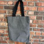 None woman’s good vibes canvas tote bag brown Photo 2