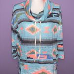 143 Story NEW Boutique Tribal Print Knit Top Photo 1