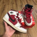 Nike  air jordan 1 retro carmine mid top shoes sneakers women’s 6 = 4.5Y Photo 7