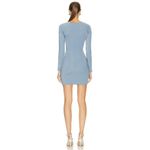 Maygel Coronel Lorena Dress in Steel Blue One Size Fits Most Womens Stretch Mini Photo 1