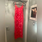 Anthropologie NWOT-  Hutch Claira dress size S- Coral Photo 8