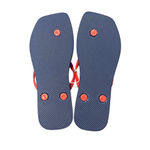 SO  Flip Flops Womens Size 7 Americana Red White Blue Stars Patriotic Sandals NWT Photo 6