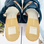 DOLCE VITA Naji Knotted Cork Wedge Mule Sandal, Size 11, Black, NWT Black Photo 7