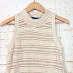 Anthropologie Dolan Piedra Cream Knit Tunic Sleeveless Sweater Tank Linen Sz XS Photo 2