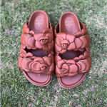 Valentino Garavani Brown 03 Rose Edition Atelier Petal Sandals EU 41.5 US 11.5 Size 10.5 Photo 1