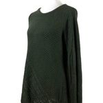 Westport Dressbarn Sweater Asymmetrical Hem Olive Green Women’s Size Medium Photo 3