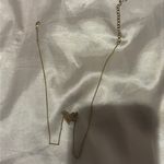 Kendra Scott Heart Pendant Necklace Gold Photo 1