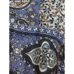 easel Size S  Mixed Print Paisley Jersey Top in Boho Red Photo 5