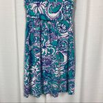 Lilly Pulitzer  Shianne Seafoam Green Montauk Floral Tank Dress Sz.XS Photo 10