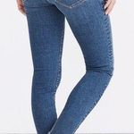 Madewell  Maternity Side-Panel Skinny Jeans Wendover Wash: Adjustable Tenel Denim Photo 1