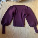 Anthropologie Deep Purple Sweater Photo 3