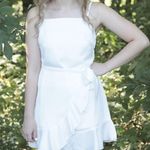 Altar'd State White Wrap Dress Photo 0