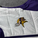 NFL Team Apparel Minnesota Vikings ‎ Womens Size XLarge Puffer Vest Full Zip NWT Photo 1