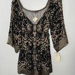 Hale Bob  silk mini dress/tunic top size small Photo 0