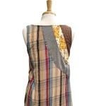 Hippie Gypsy Cottagecore Patchwork Sleeveless Dress Asymmetrical size S/M Photo 5