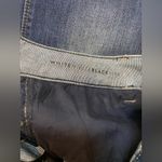 White House | Black Market  Bootcut Jeans Blue Embellished Women's Size 4 Photo 4