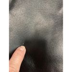 East 5th Black Zipup Front Wide Collar Leather Jacket Womens Medium Photo 7