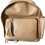 Skip Hop Greenwich Chic Diaper Bag Backpack Beige Large Unisex Tan Photo 1