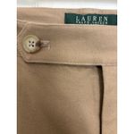 Lauren Ralph Lauren Petite Women’s Adelle Khaki Dress Pants Size 6P HEMMED Tan Photo 2