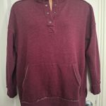 Maurice's  1x Women's Burgundy Sweater Photo 8