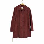 Reformation Veda Celine Jacket Wine Photo 3